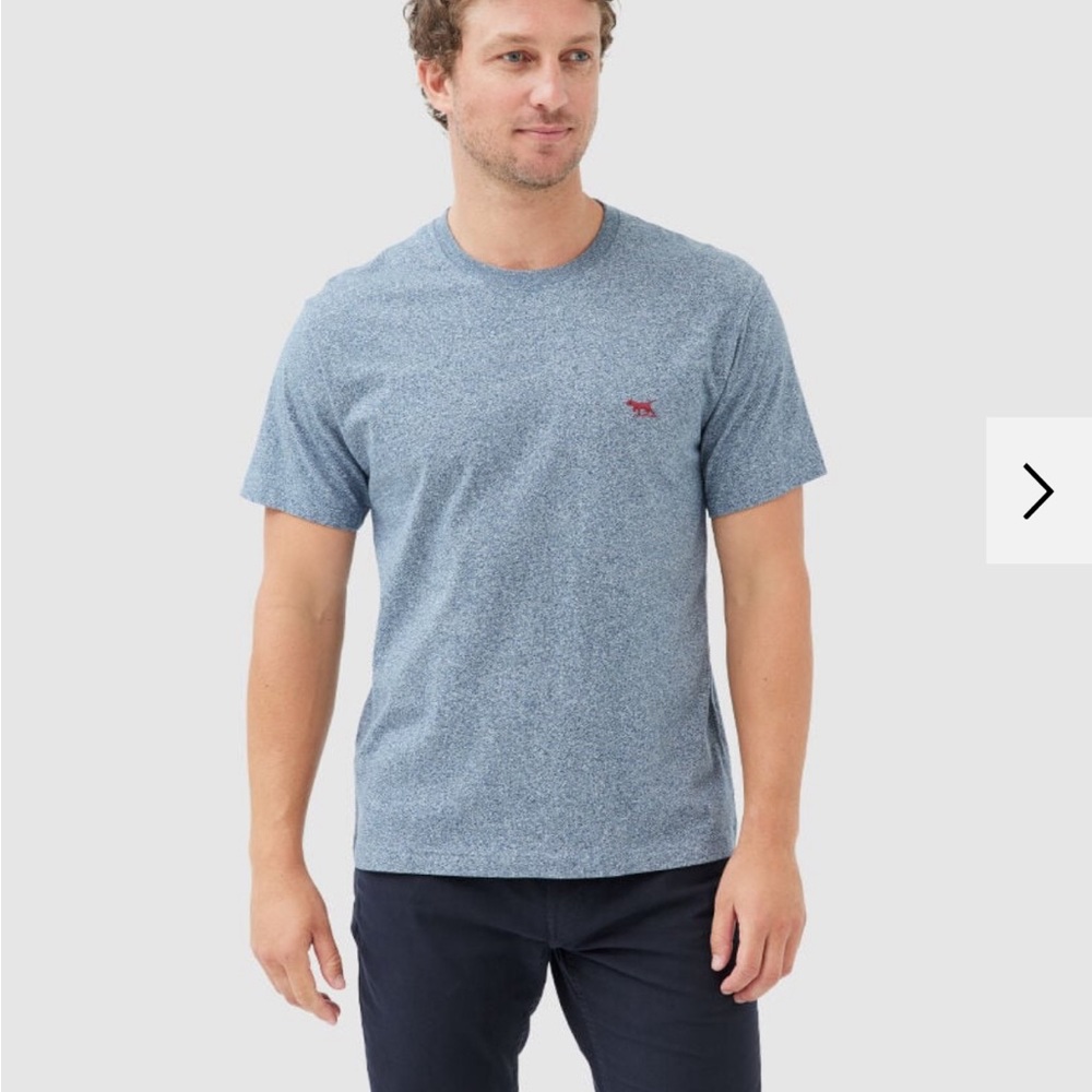 Rodd & Gunn Sports Fit T-Shirt in Denim (grey/blue) - S
